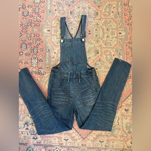 Madewell Women's Blue Denim Overalls